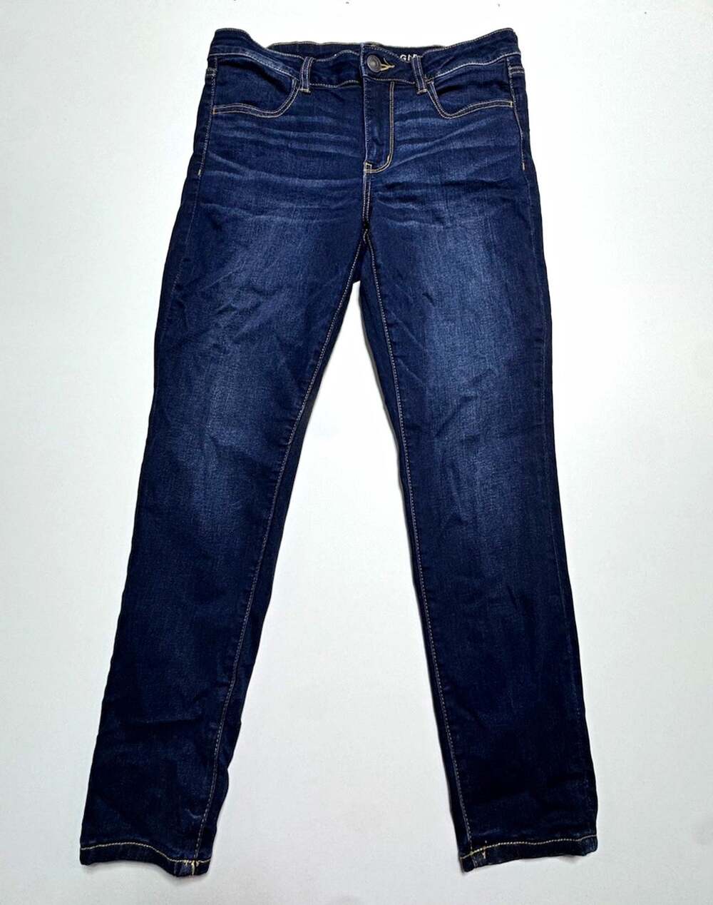 American Eagle Next Level Stretch Women's Jegging Dark Blue Denim Size M 1135